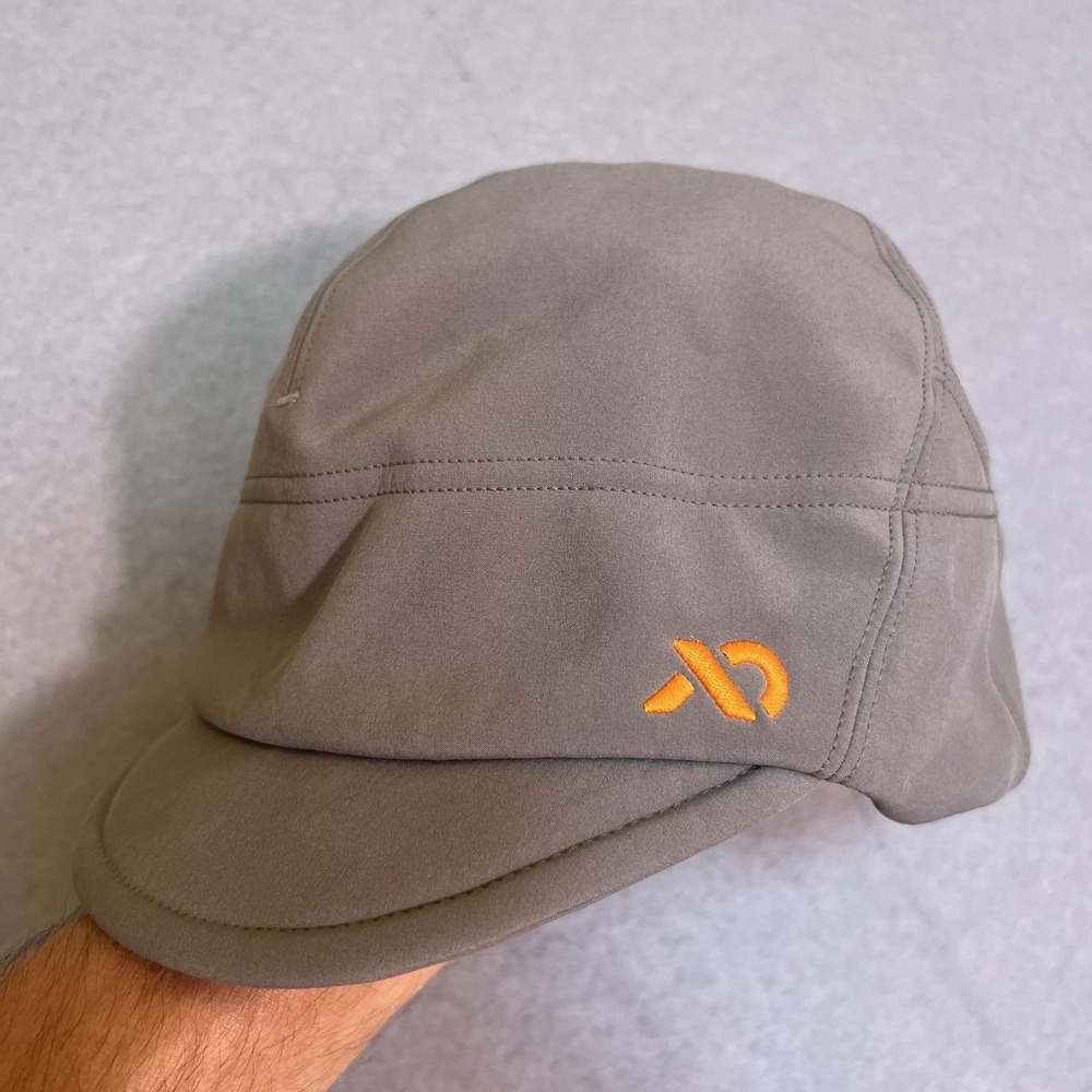 First Lite Hat Mens One Size Gray Fleece Lined Brimmed Winter Hunting
